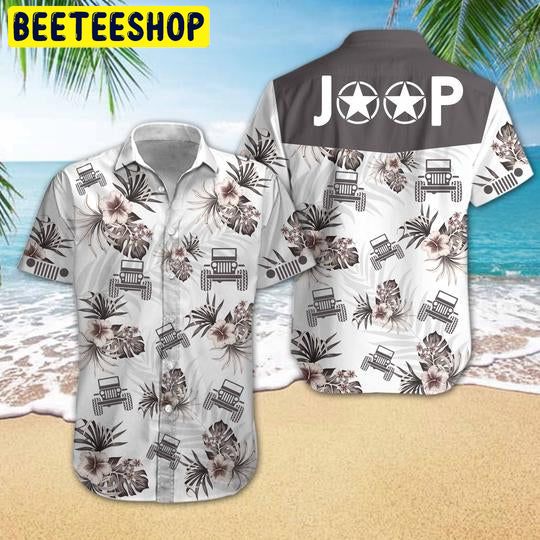 Jeep Hibiscus Trending Hawaiian Shirt-1