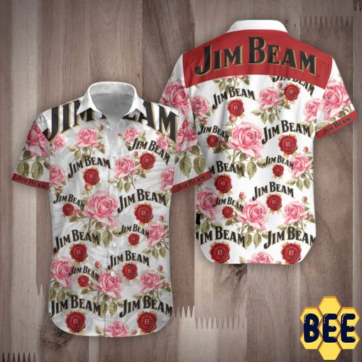 Jim Beam Rose Trending Hawaiian Shirt-1