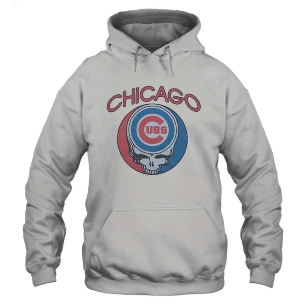 Chicago Cubs T-Shirt from Homage. | Grey | Vintage Apparel from Homage.