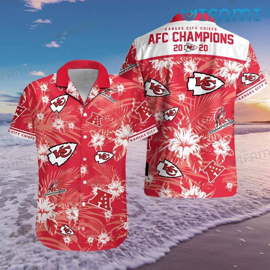 Kc Chiefs Hawaiian Shirt Afc Champions 2020 Kansas City Gift