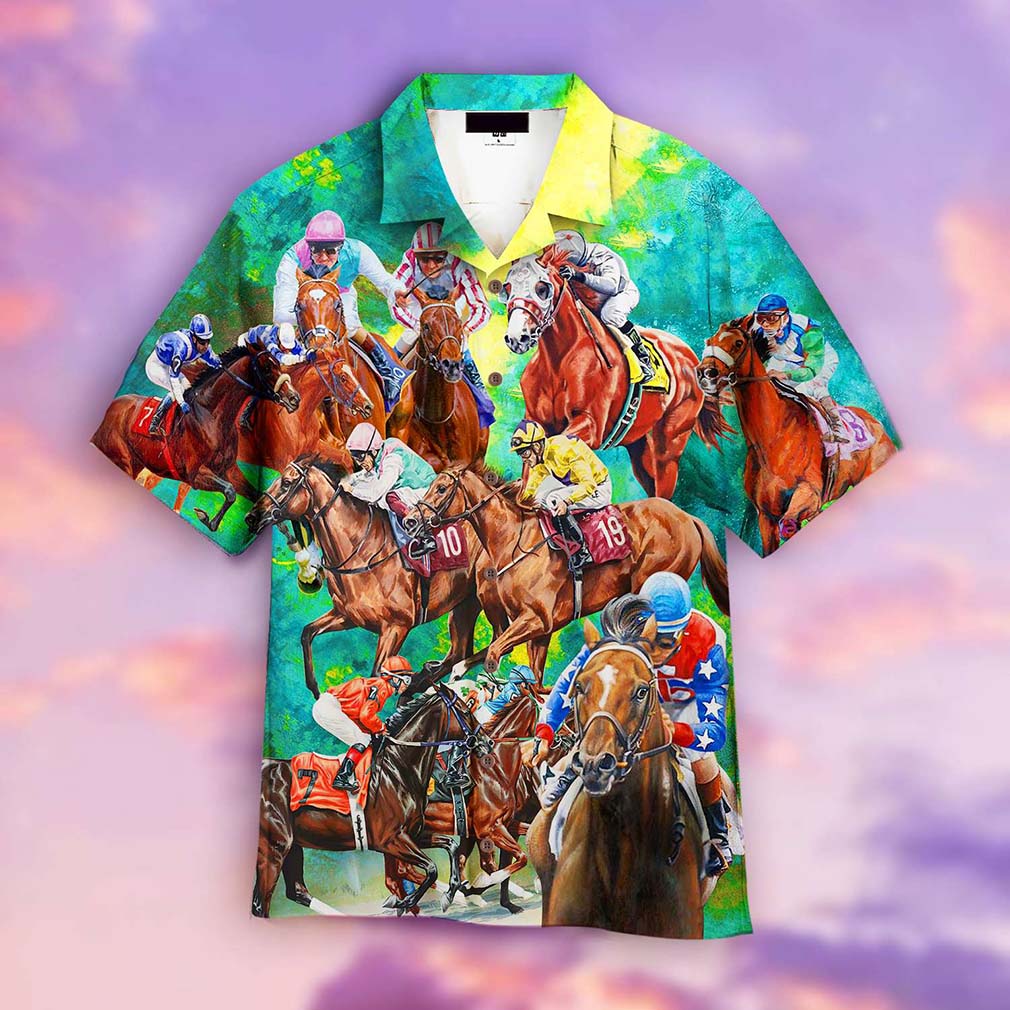 Kentucky Derby Horse Racing Hawaiian Shirt For Men Women