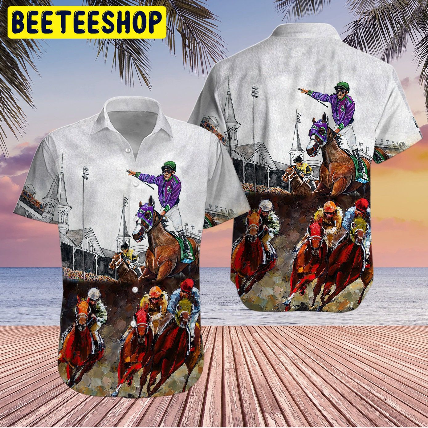 Kentucky Derby Horse Racing Trending Hawaiian Shirt-1