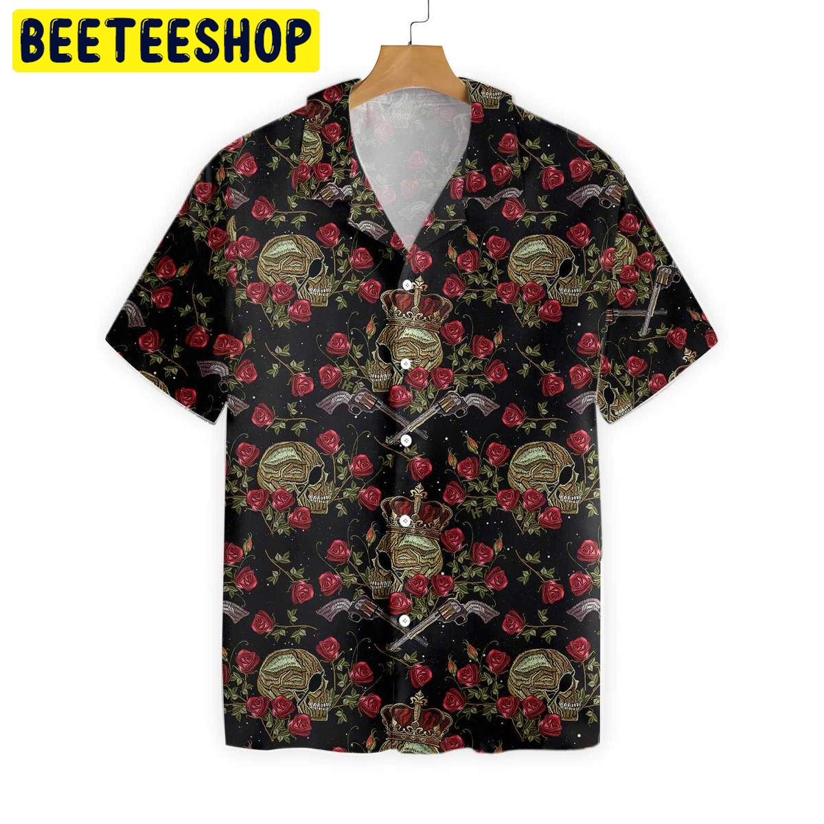 King Of Pirates In Crown Trending Hawaiian Shirt-1