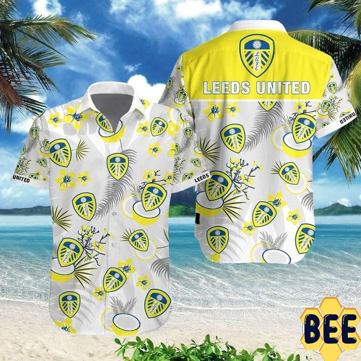 Leeds United Trending Hawaiian Shirt-1