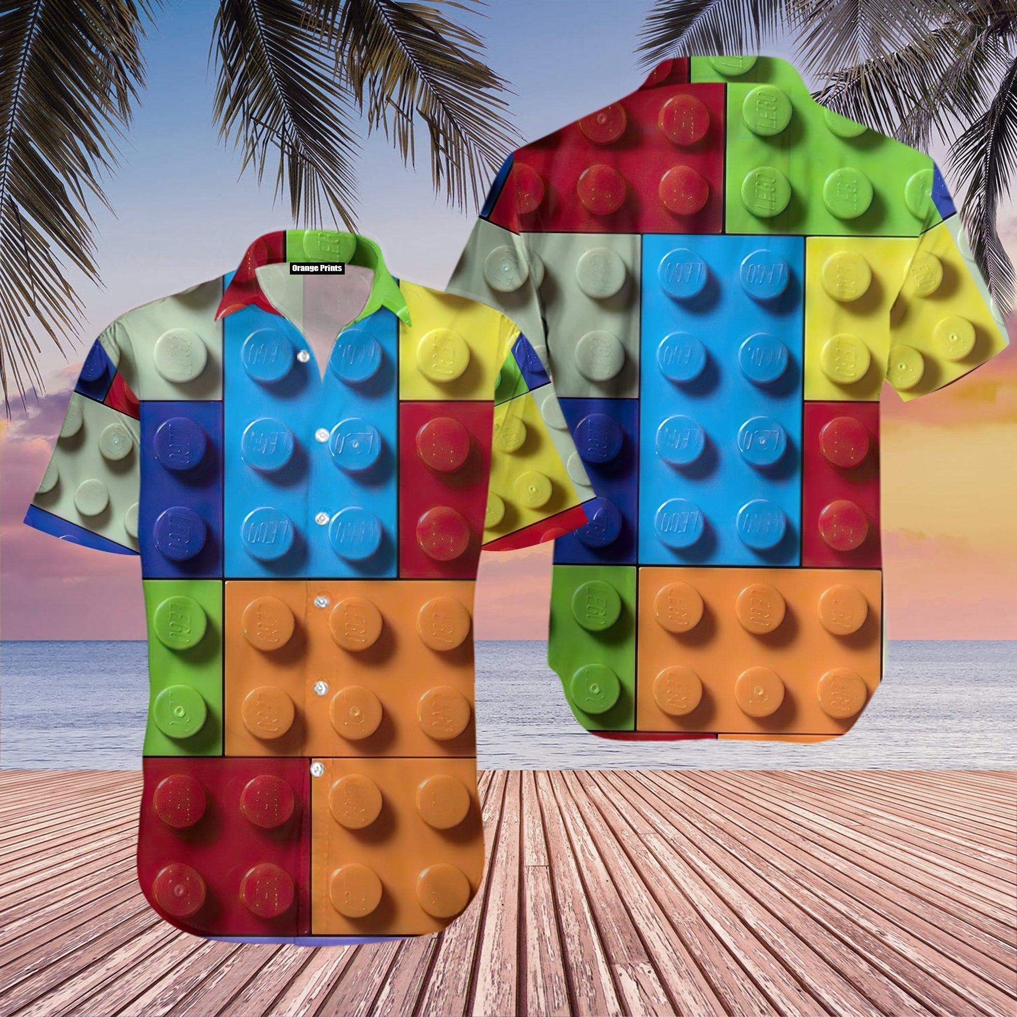 Lego Life Hawaiian Shirt