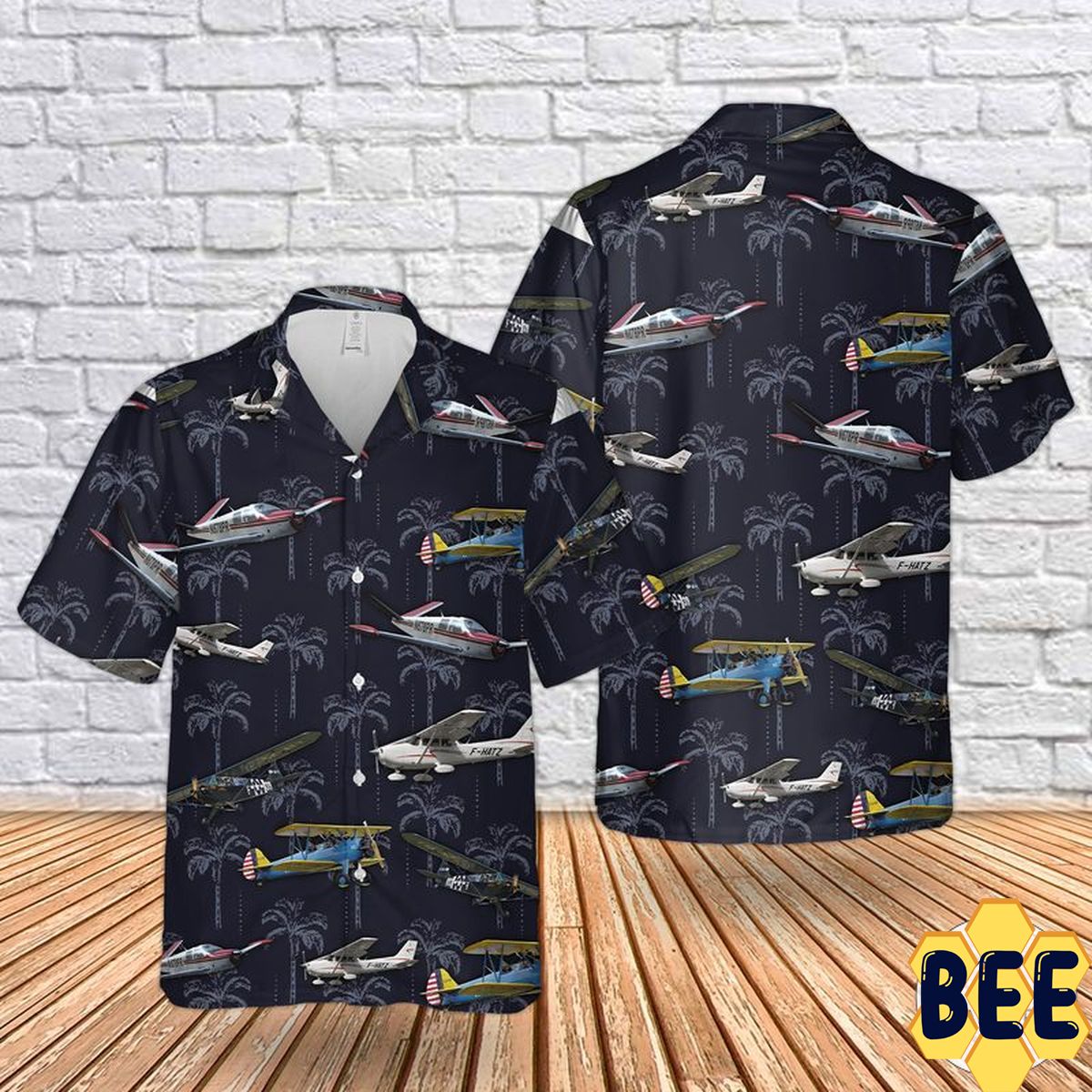 Light Aircraft Trending Hawaiian Shirt-1