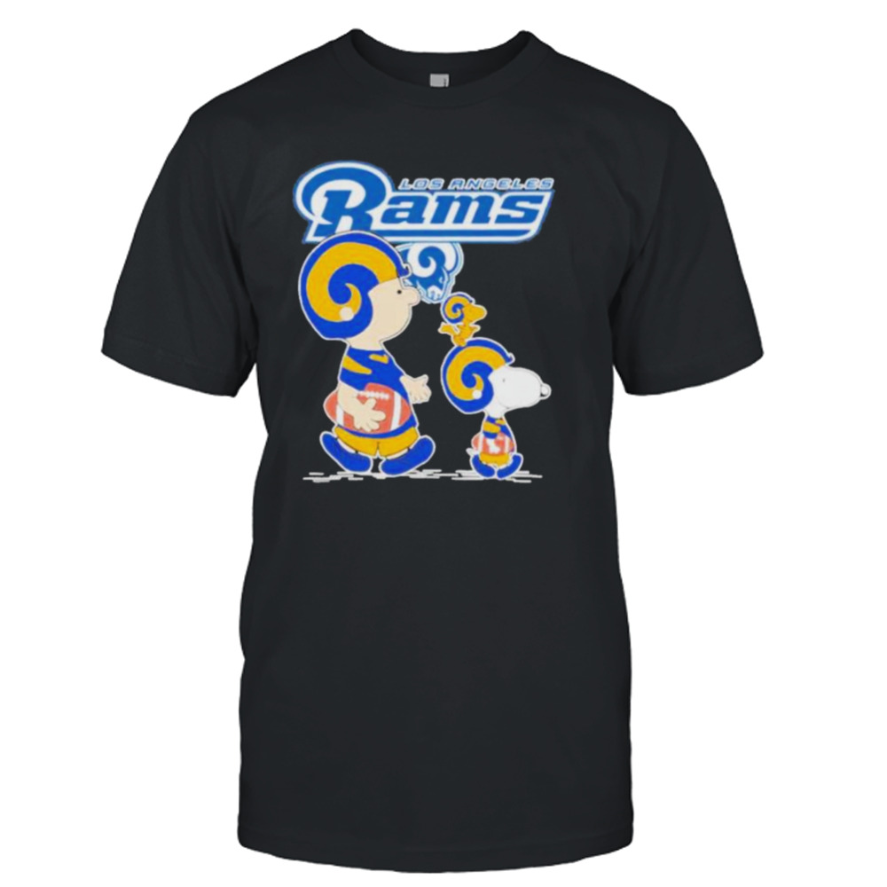 Los Angeles Rams Snoopy Plays The Football Game shirt