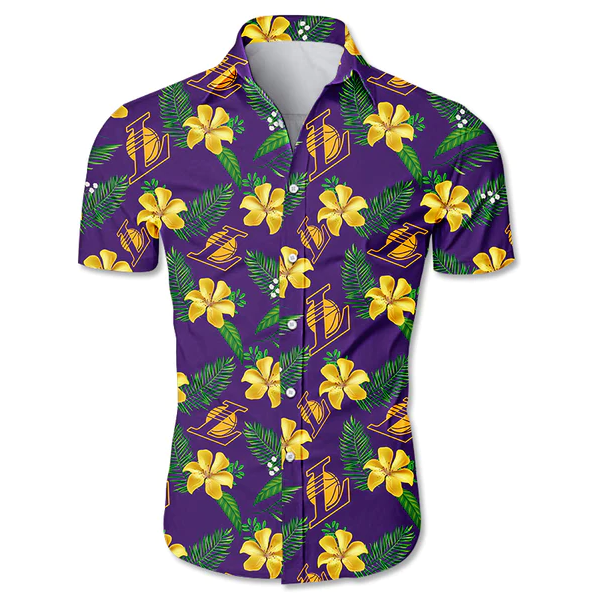 Los Angeles Lakers Hawaiian Shirt