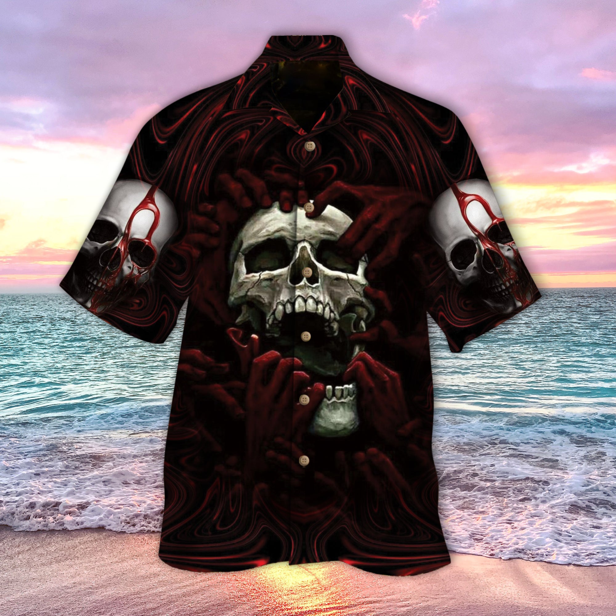 Magic Skull Hawaiian Shirt