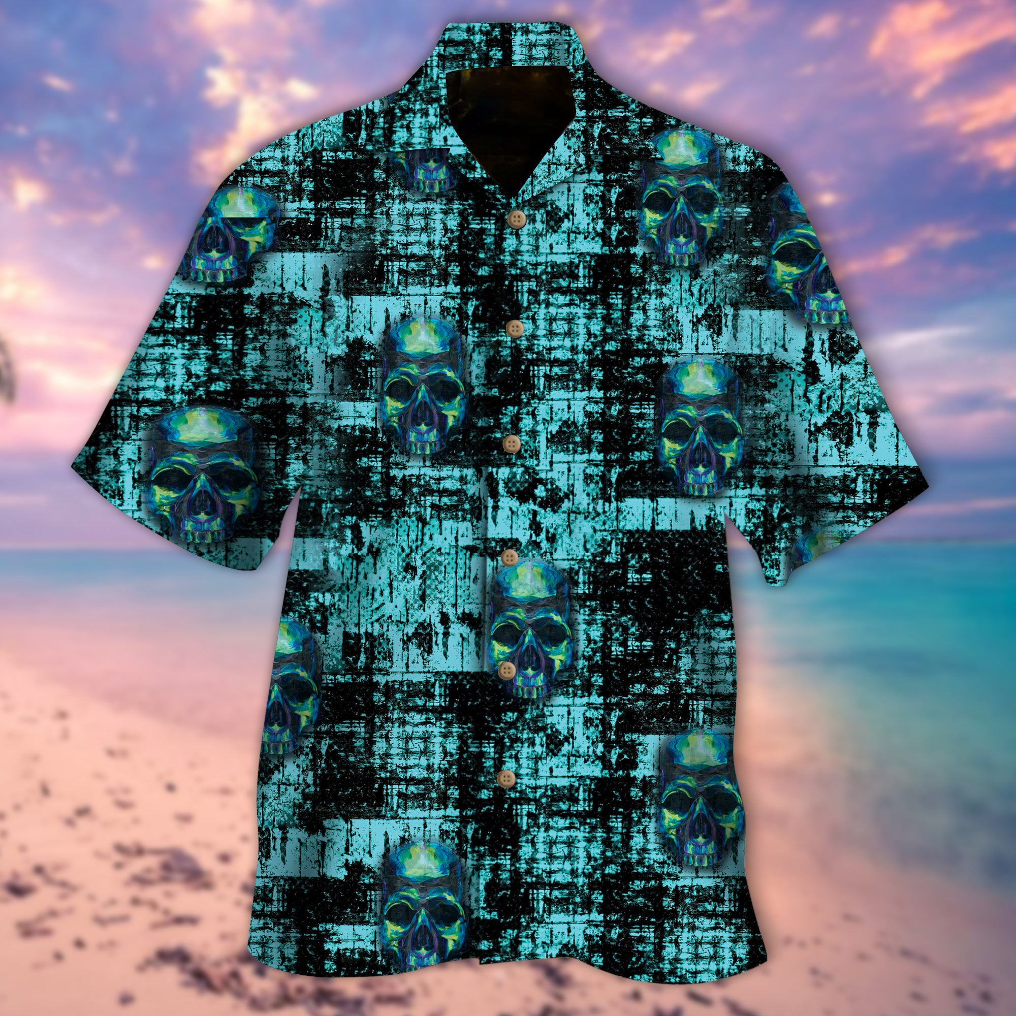 Magic Skulls Hawaiian Shirt