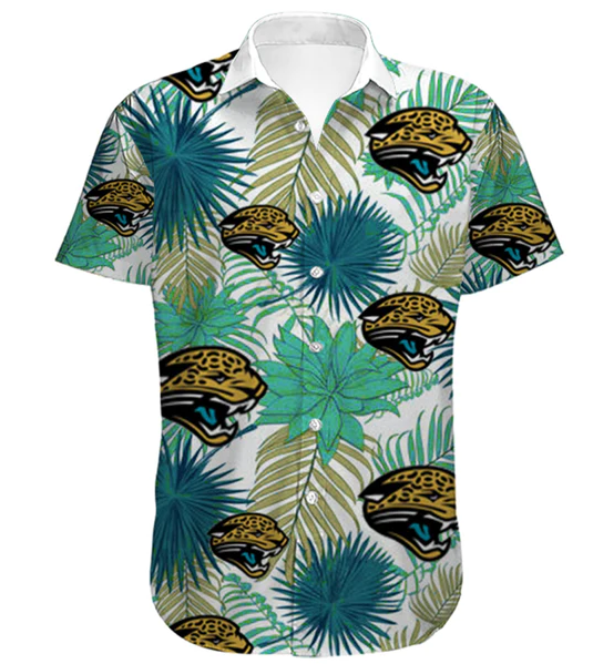 Mens Jacksonville Jaguars Hawaiian Shirt