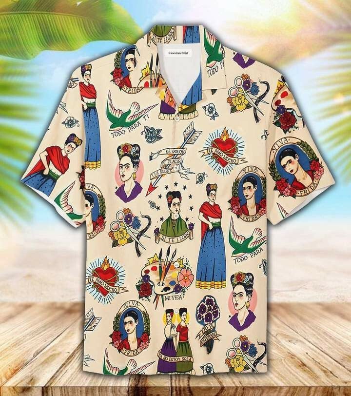 Mexican Girl 3d All Over Printed Hawaiian Shirt