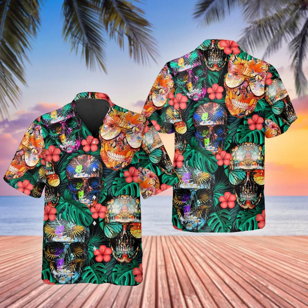 Mexican Vibe Skull Hawaiian Shirt