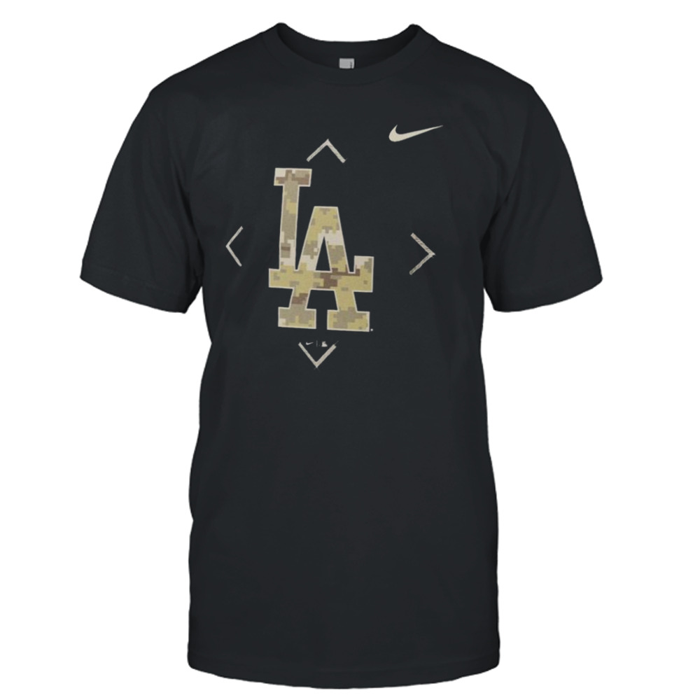 Official Los Angeles Dodgers Nike 2023 Camo Logo shirt - Limotees