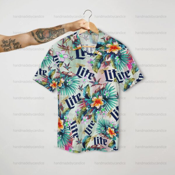 Miller Lite Hawaiian Shirt