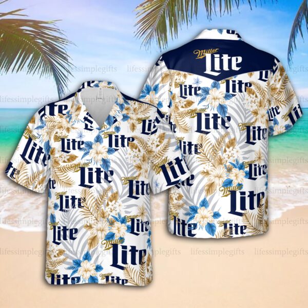 Miller Lite Unisex Hawaiian Shirt