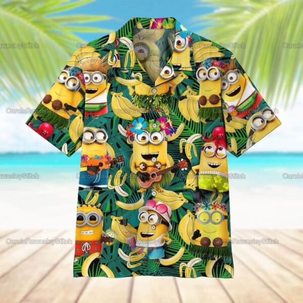 Minions Banana Hawaiian Shirt