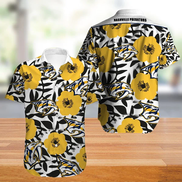 Nashville Predators Hawaiian Shirt