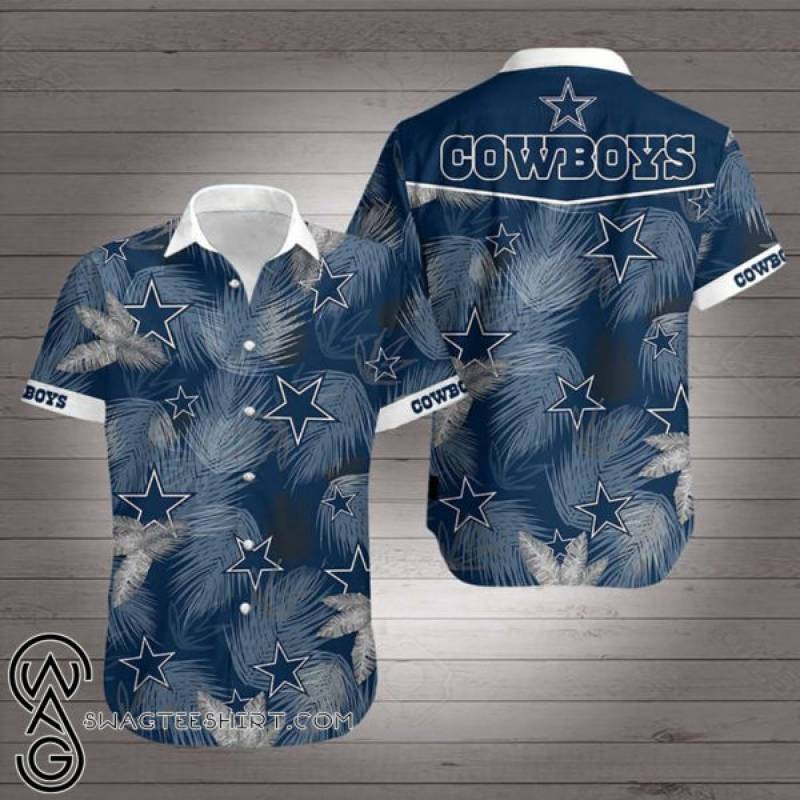 National Football League Dallas Cowboys Hawaiian Shirt For Fans-1