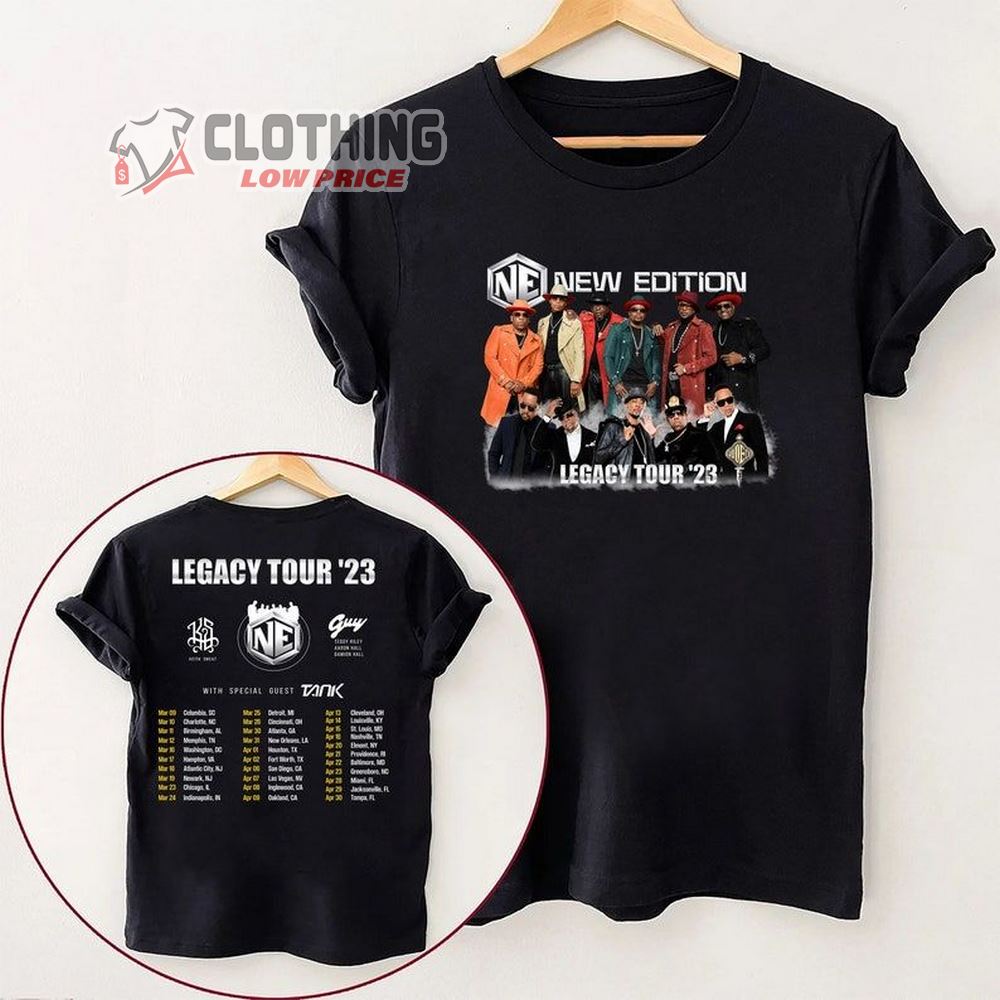 2023 New Edition Band  Retro Shirt, Legacy Tour 2023 Merch, New Edition Band World Tour Shirt, New Edition Band Shirt For Fan, New Edition Band Merch