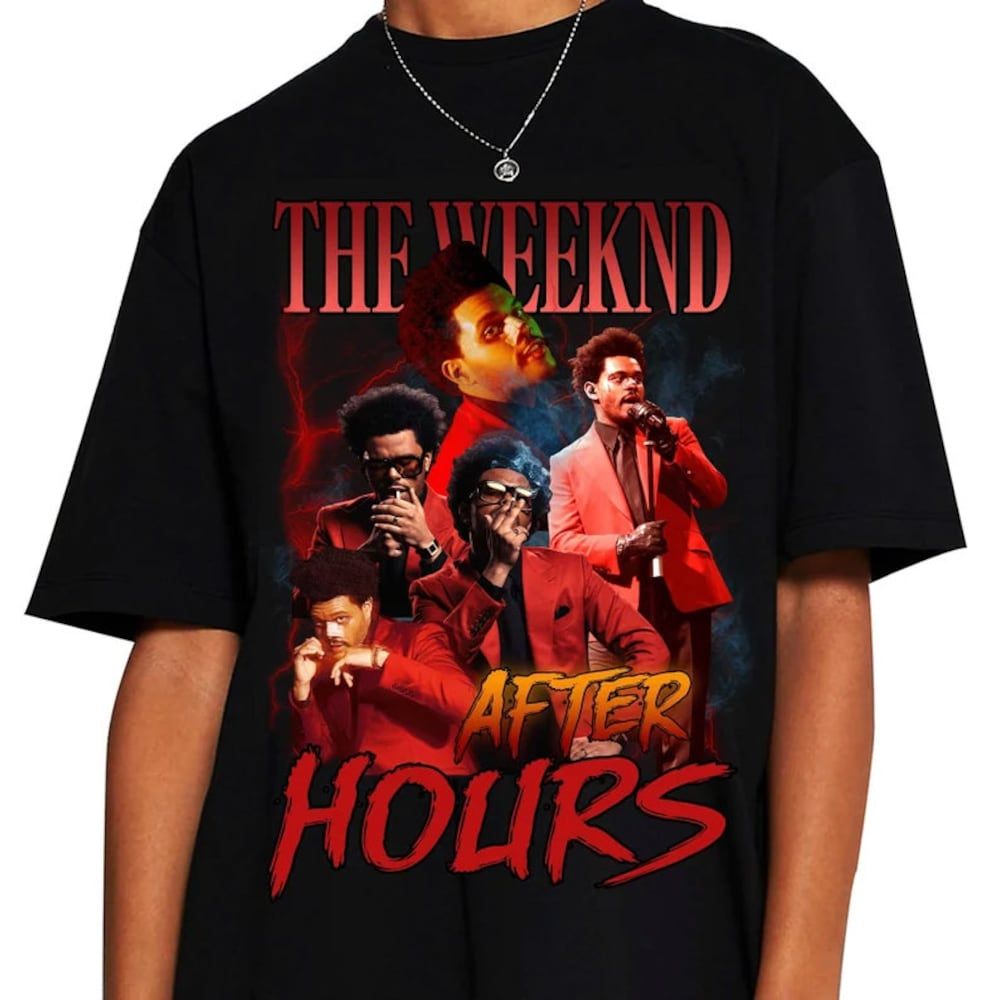 After Hours Til Dawn Tour Merch - Five Shapes Of The Weeknd T-Shirt