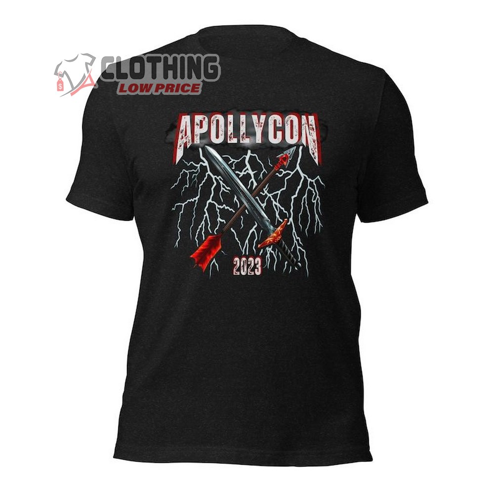 Apollycon Tour 2023 Unisex Shirt, Apollycon Live Concert Merch