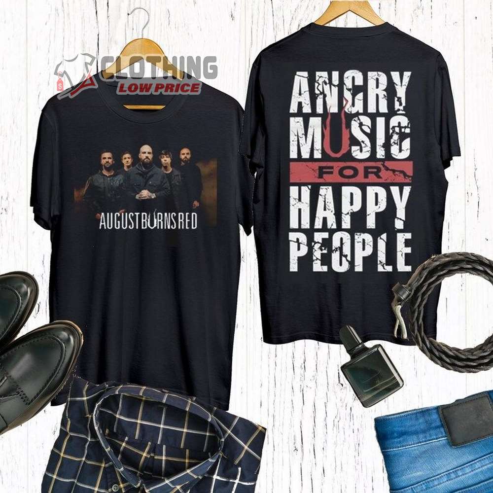 August Burns Red Tour Merch 2023, August Burns Red Music Band Unisex Tshirt, August Burns Red Tour Shirt