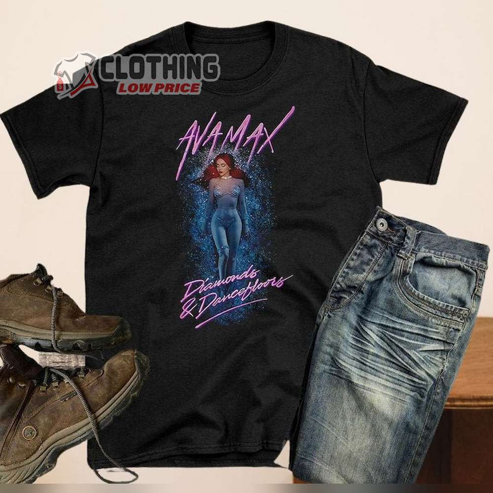 Ava Max 2023 Tour Merch, Diamonds And Dancefloors 2023 Tour Shirt