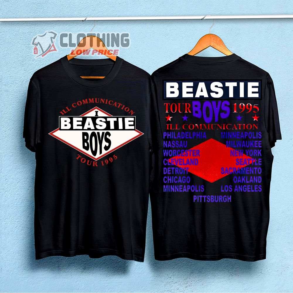 Beastie Boys Shirt 2022 ILL Communication Tour 1995 T-Shirt