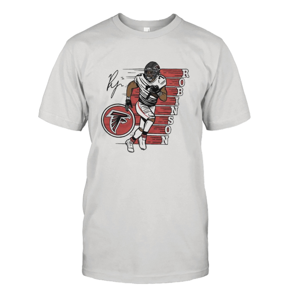 Bijan Robinson Atlanta Falcons 2023 NFL Draft First Round Pick Caricature shirt