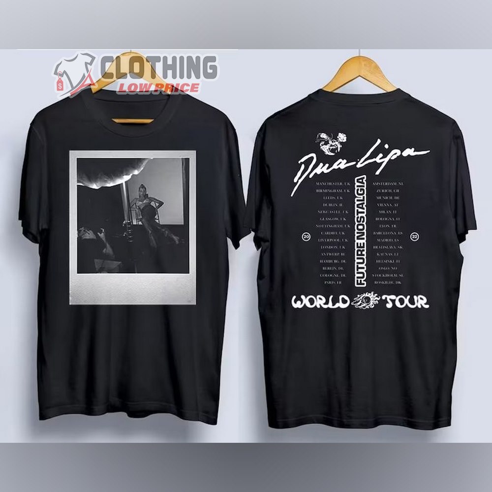 Dua Lipa Future Nostalgia Tour Setlist 2022 Merch,Dua Lipa Concert Bogota T-Shirt