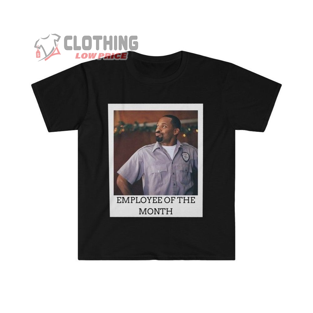 Employee Of The Month Top Flight Security Of The World Merch Mike Epps Funny Friday Movie T-Shirt