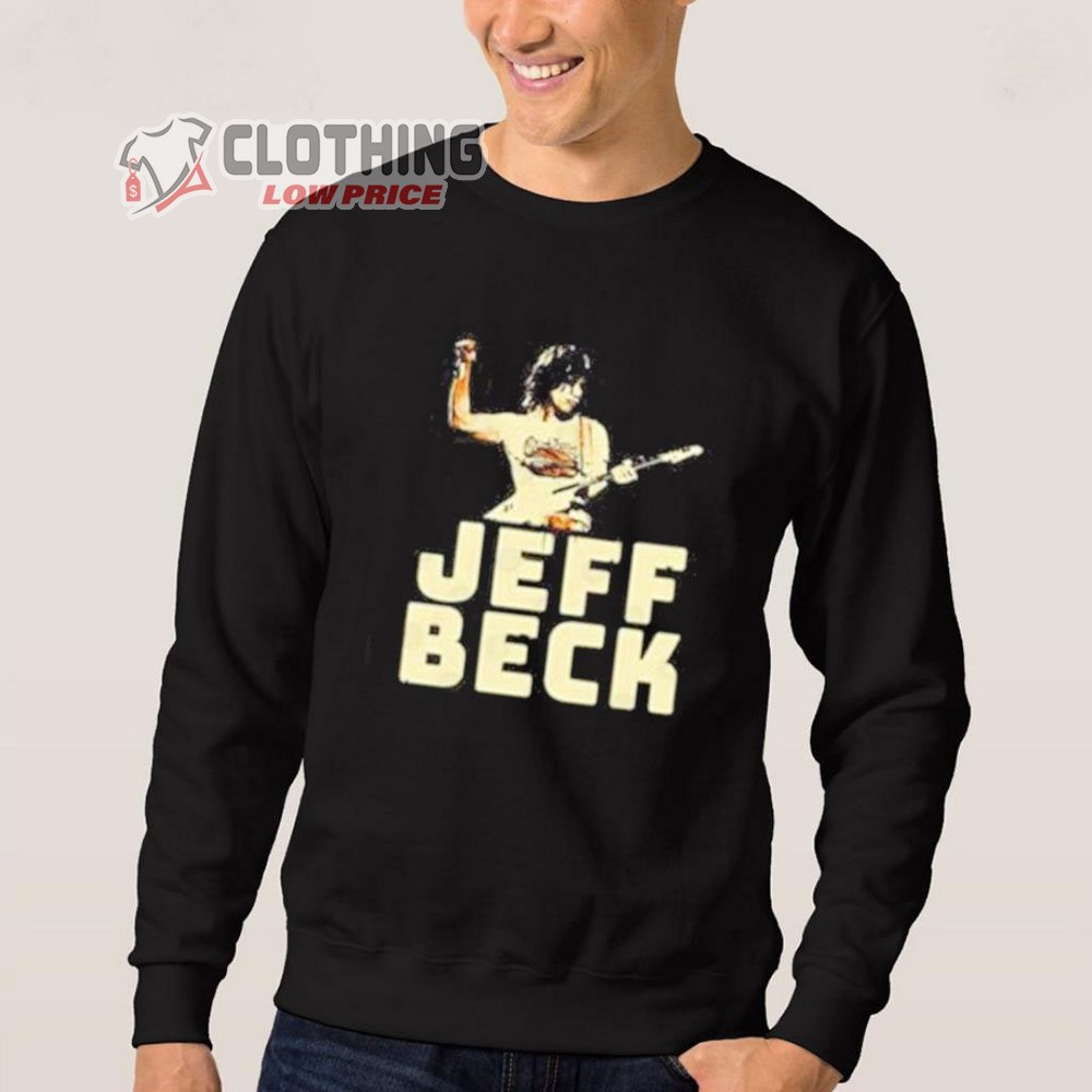 Guitar Legend Jeff Beck 1944-2023 Merch RIP Jeff Beck Shirt Legend Jeff Beck Memories T-Shirt