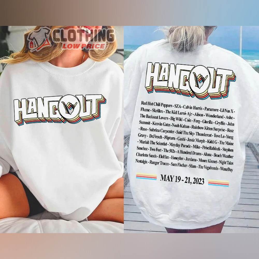 Hangout Music Festival 2023 Merch Hangout Music Festival 2023 19-21 May Shirt, Hangout Concert 2023 T-Shirt