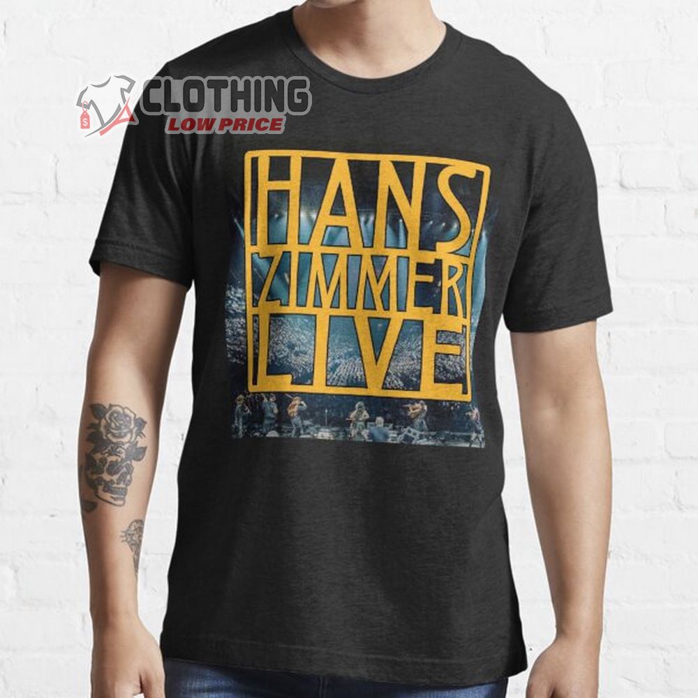 Hans Zimmer World Tour 2023 Dates Merch, Hans Zimmer Live 2023  Shirt Hans Zimmer Live UK Tour T-Shirt