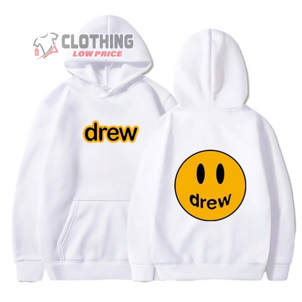 Drew House Justice Purpose Smiley Drew House Oversize Hoodie - Ink