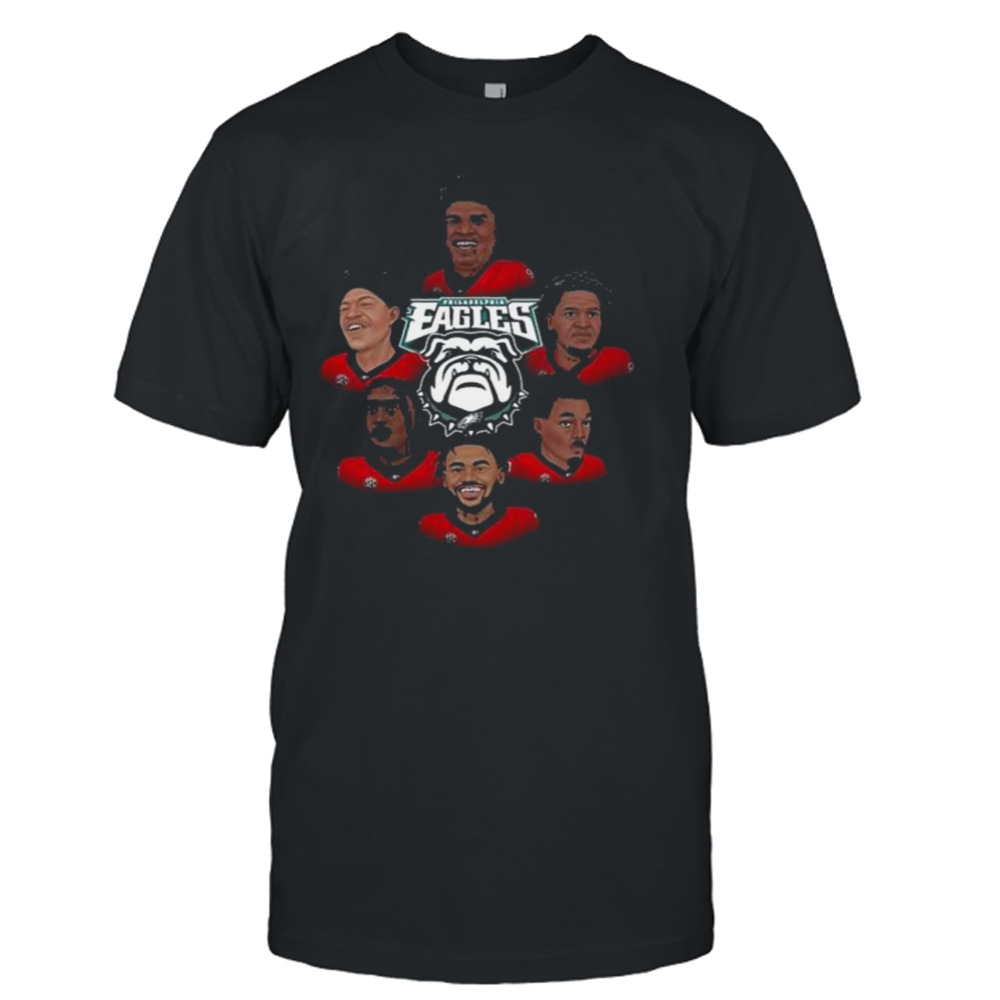 Philadelphia Eagles and Georgia Bulldogs Jalen Carter Draft Philly Shirt