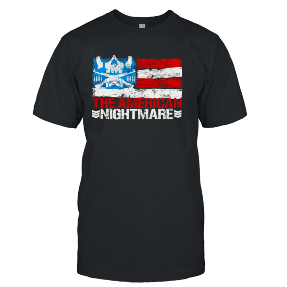 Bullet club american flag shirt top