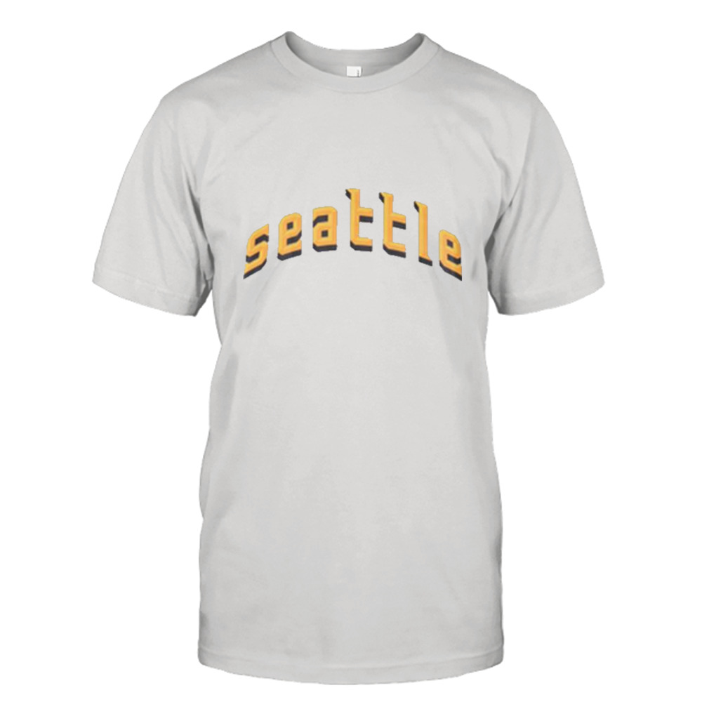 Seattle Mariners City Connect uniforms: The Seattle wordmark