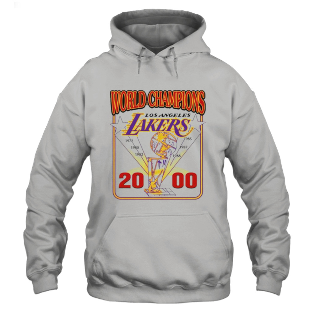 1988 Los Angeles Lakers World Champions tShirt - Kingteeshop