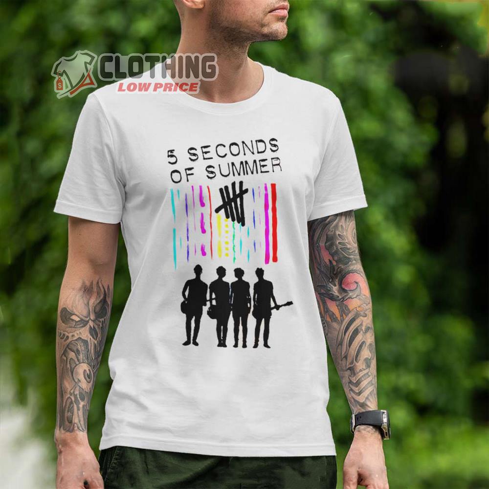 5 Seconds Of Summer World Tour 2023 Trending  T- Shirt, Take My Hand 5sos 5 Seconds T- Shirt, 5 Seconds Of Summer Song Merch