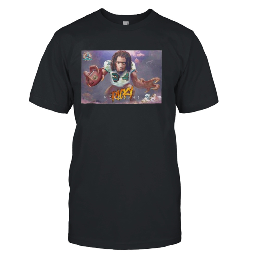ricky Williams Miami Dolphins MONSTER-style shirt