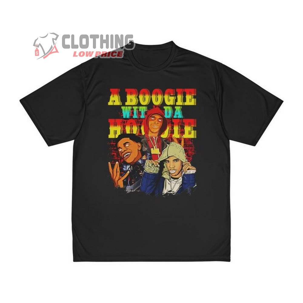 A Boogie Wit The Hoodie Rapper Shirt, A Boogie Me Vs Myself Tour 2023 Merch