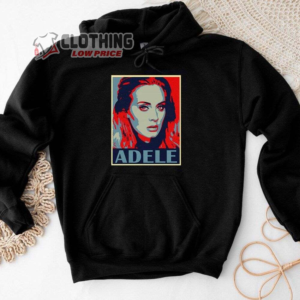 Adele 1980s Rock Music Merch Adele World Tour 2023 Shirt Adele UK Tour 2023 Shirt Weekend With Adele The World Tour T-Shirt