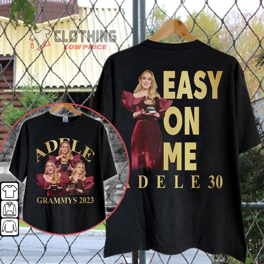 Adele Easy On Me The Grammys 2023 Merch, Adele Wins Best Pop Solo Performance At The 2023 Grammys T-Shirt