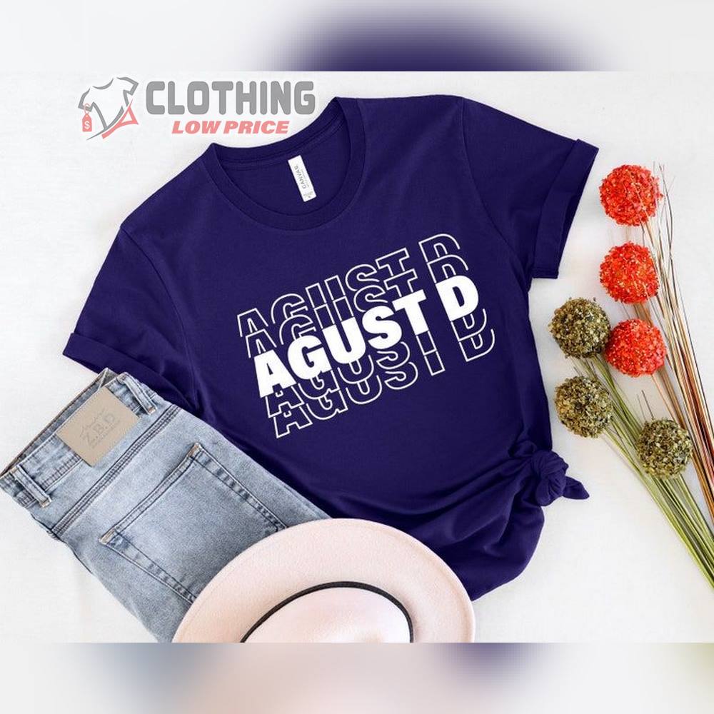 Agust D Concert Unisex T-Shirt, Agust D World Tour Shirt, Bangtan Shirt, Suga Tshirt, Min Yoongi Shirt, Army Tshirt