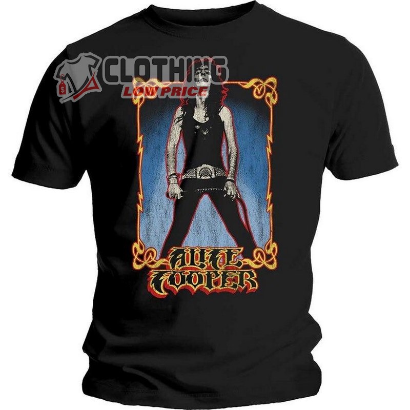 Alice Cooper 1970s T-Shirt, Alice Cooper Trashes The World Tour Tee, Alice Cooper Setlist 2023 Merch