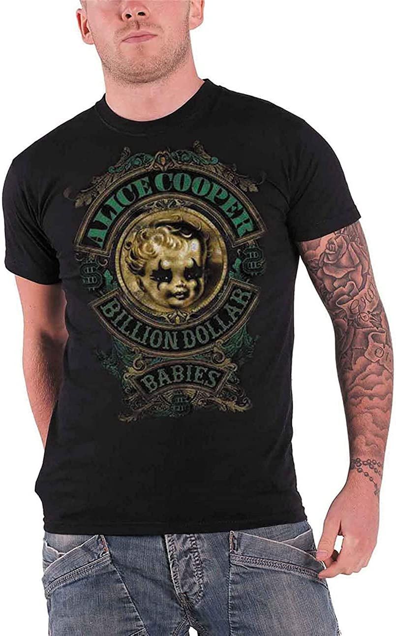 Alice Cooper Billion Dollar Babies Albums T-Shirt, Alice Cooper 80s Tee, Alice Cooper Tour 2023 Dates Merch