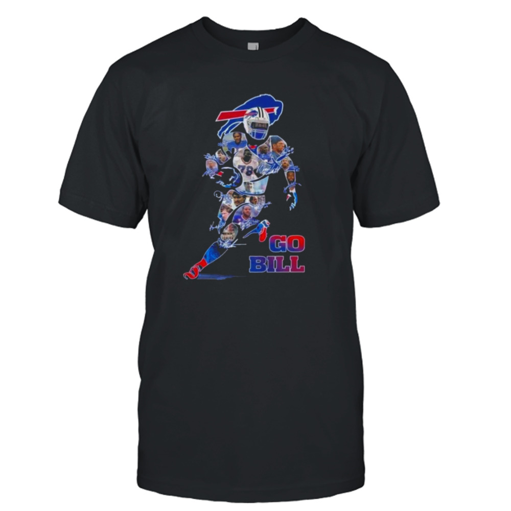 Buffalo Bills Go Bill Signatures 2023 Shirt