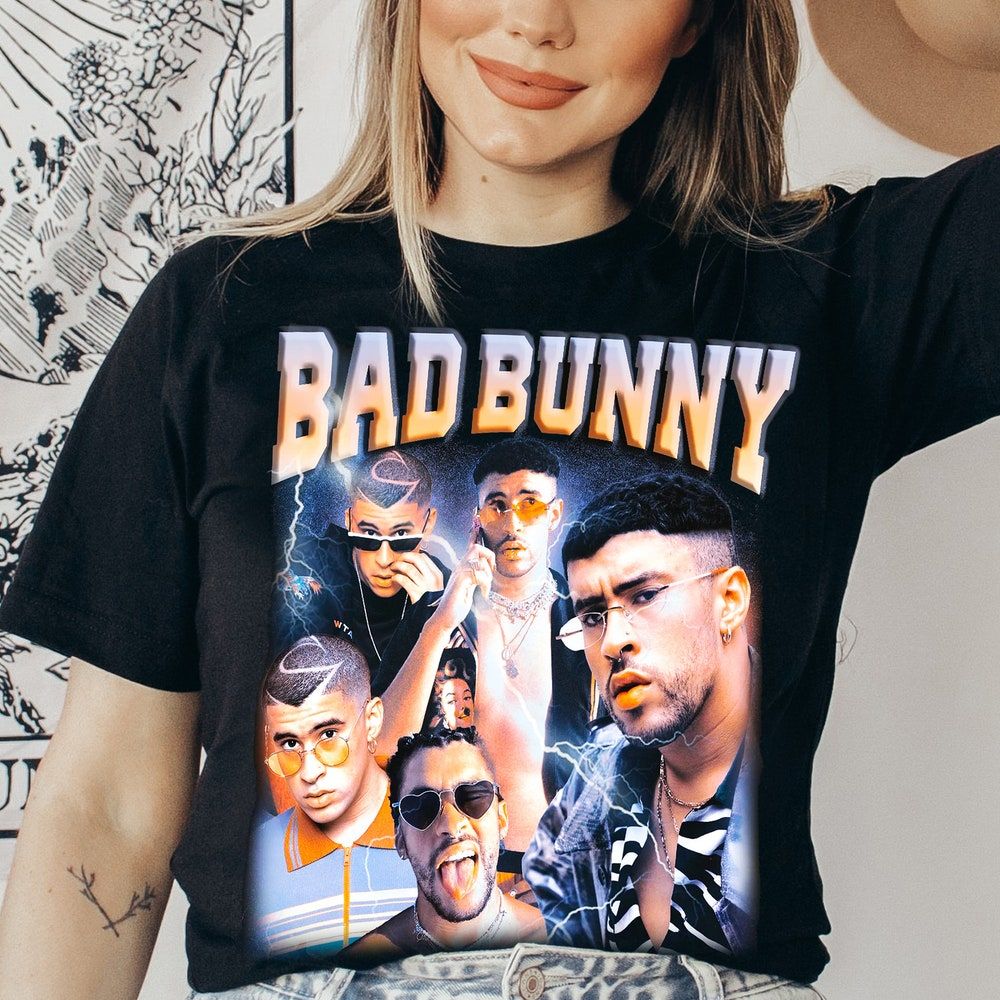 Bad Bunny World's Hottest Tour Merch T-Shirt